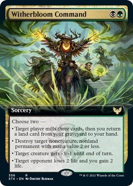 Witherbloom Command - Foil