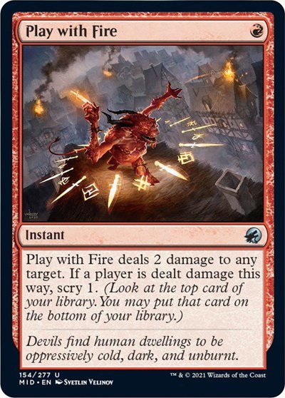 Play with Fire - Foil