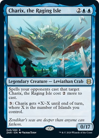 Charix, the Raging Isle - Foil Charix The Raging Isle
