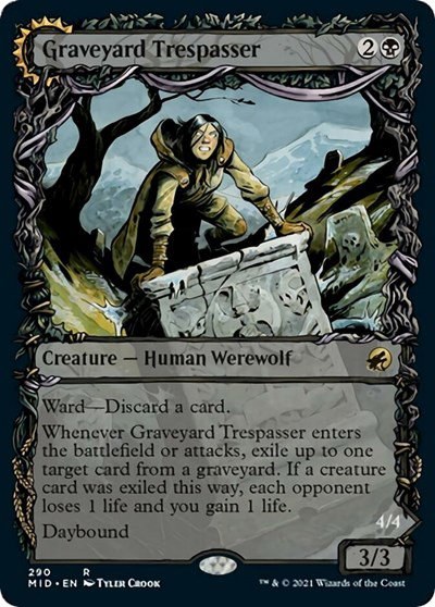 Graveyard Trespasser - Foil