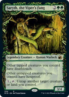 Saryth, the Viper's Fang - Foil