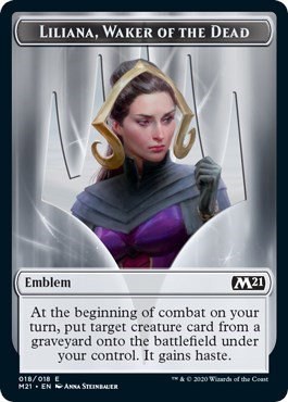 Emblem - Liliana, Waker of the Dead - Normal Emblem Liliana Waker Of