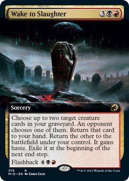 Wake to Slaughter - Foil
