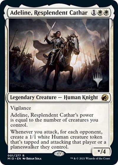 Adeline, Resplendent Cathar - Normal Adeline Resplendent Cat