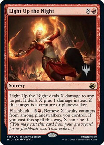 Light Up the Night - Foil
