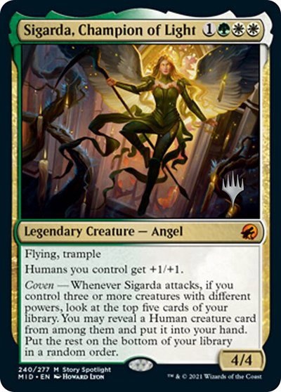 Sigarda, Champion of Light - Foil