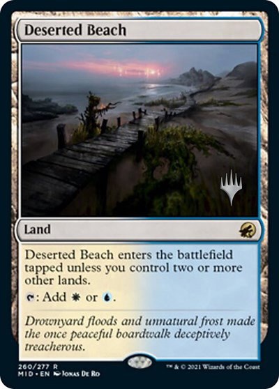 Deserted Beach - Foil