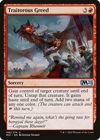 Traitorous Greed - Foil