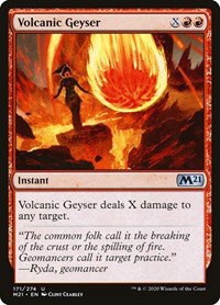 Volcanic Geyser - Foil