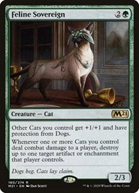 Feline Sovereign - Foil