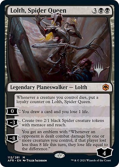 Lolth, Spider Queen - Foil