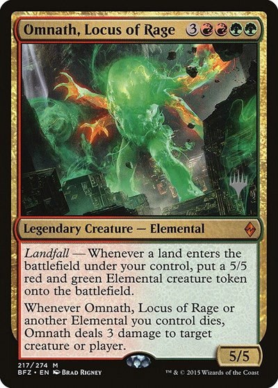 Omnath, Locus of Rage - Foil Omnath Locus Of Rage