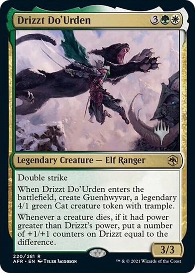 Drizzt Do'Urden - Foil