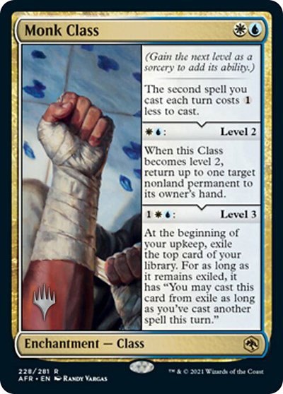 Monk Class - Foil