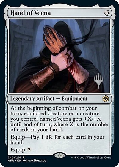 Hand of Vecna - Foil