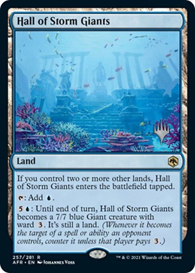 Hall of Storm Giants - Foil