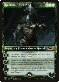 Garruk, Unleashed - Foil