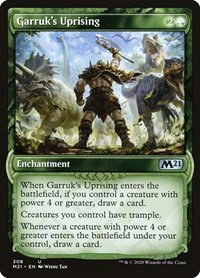 Garruk's Uprising - Foil