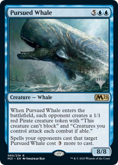 Pursued Whale - Foil