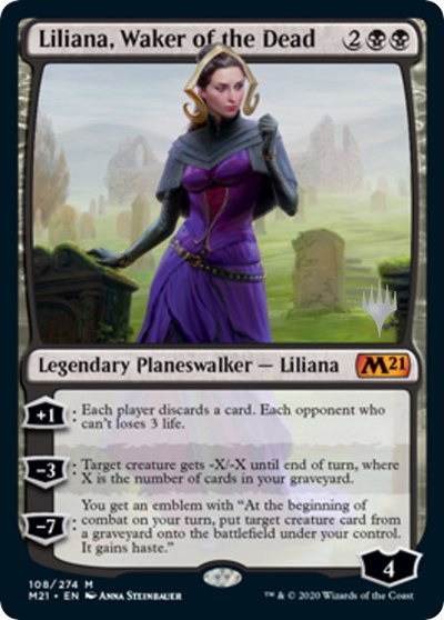 Liliana, Waker of the Dead - Foil