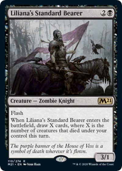 Liliana's Standard Bearer - Foil