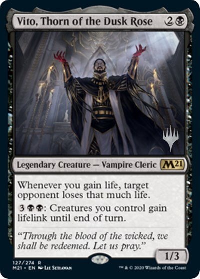 Vito, Thorn of the Dusk Rose - Foil