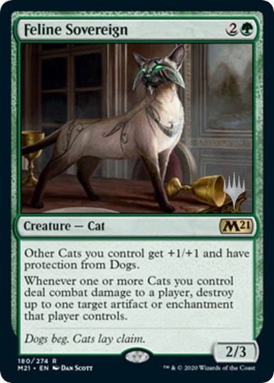 Feline Sovereign - Foil