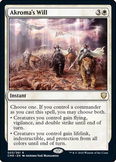 Akroma's Will - Normal Akroma S Will