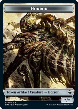 Horror // Thrull Double-Sided Token