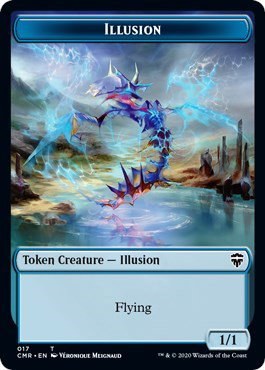 Illusion // Saproling Double-Sided Token