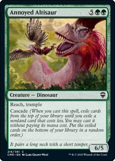 Annoyed Altisaur - Foil