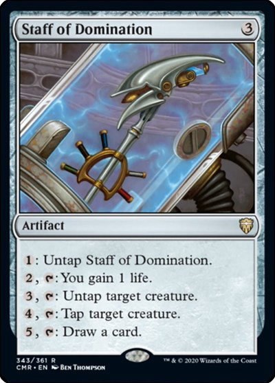 Staff of Domination - Foil