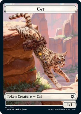 Cat // Plant Double-Sided Token