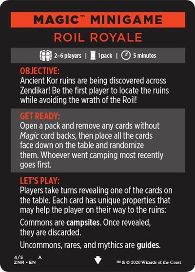 Magic Minigame: Roil Royale - Normal Magic Minigame Roil Roy