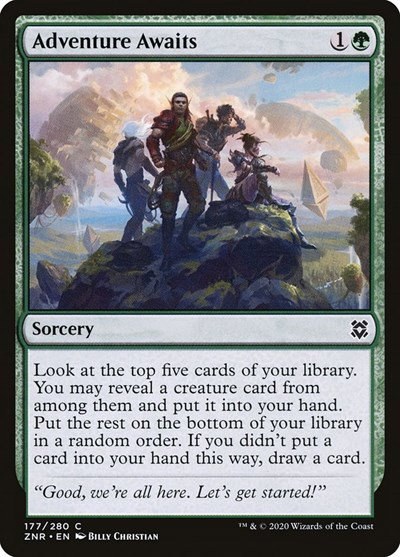 Adventure Awaits - Foil