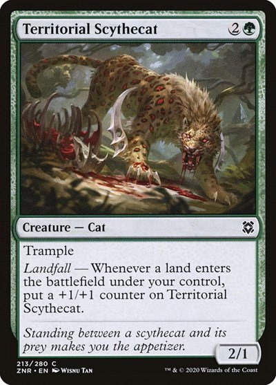 Territorial Scythecat - Foil