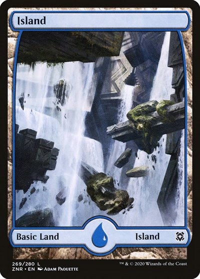 Island (269) - Full Art - Foil