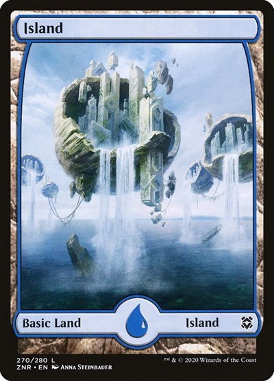 Island (270) - Full Art - Foil