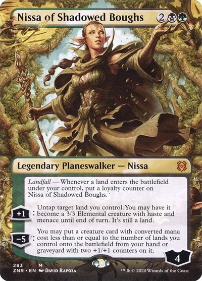 Nissa of Shadowed Boughs - Foil