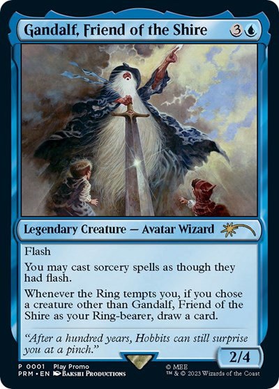 Gandalf, Friend of the Shire - Foil Gandalf Friend Of The Shi