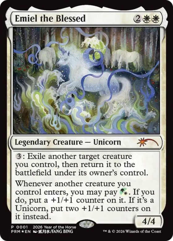 Emiel the Blessed - Year Of The Horse 2026 Emiel T