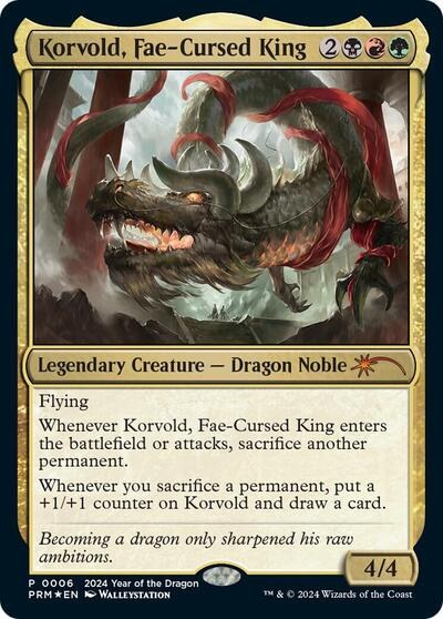 Korvold, Fae-Cursed King - Year Of The Dragon 2024