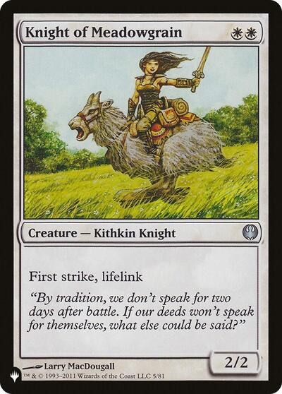 Knight of Meadowgrain - Normal Knight Of Meadowgrain