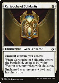 Cartouche of Solidarity - Normal Cartouche Of Solidarity