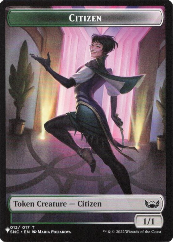 Citizen // Dinosaur Double-Sided Token