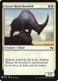 Great-Horn Krushok - Normal Great Horn Krushok