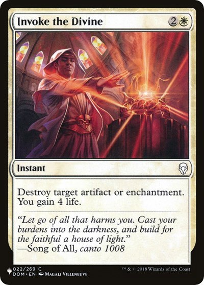 Invoke the Divine - Normal Invoke The Divine