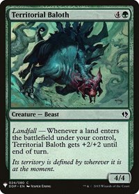 Territorial Baloth - Normal Territorial Baloth