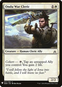 Ondu War Cleric - Normal Ondu War Cleric