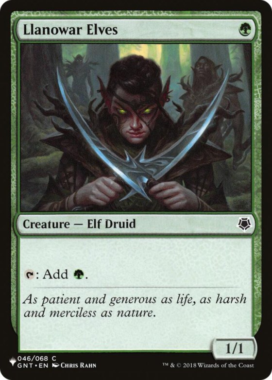 Llanowar Elves - Gnt